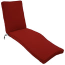 Sunnydaze Indoor/Outdoor Patio Chaise Lounge Cushion - 72- x 21-Inch
