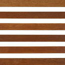 Sunnydaze Meranti Wood Outdoor Folding Patio Chairs - Set of 2
