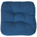 Sunnydaze Set of 2 Olefin Tufted Outdoor Square Patio Cushions