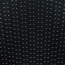 Sunnydaze Segonia All-Weather Plastic Stackable Dining Armchair - Black