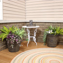 Sunnydaze Arabella Polyresin Outdoor Flowerpot Planter