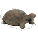 Sunnydaze Tortoise Concrete Garden Statue