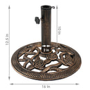 Sunnydaze Patio Umbrella Base for Market Umbrella