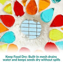 Sunnydaze Fly-Through Mosaic Bird Feeder
