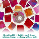 Sunnydaze Fly-Through Mosaic Bird Feeder