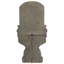 Sunnydaze Lovely Lily Polyresin Outdoor Wall Fountain with Flat Back
