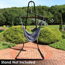 Sunnydaze Outdoor Extra Large Caribbean Polyester Rope Hammock Chair
