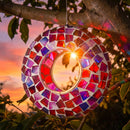 Sunnydaze Fly-Through Mosaic Bird Feeder