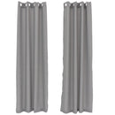 Sunnydaze Simple Styles Indoor/Outdoor Curtain Panels - 52" x 84"