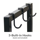 Sunnydaze Indoor/Outdoor Steel Firewood Log Holder - 30"