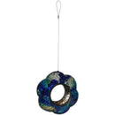 Sunnydaze Mosaic Fly-Through Hanging Bird Feeder