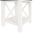Sunnydaze Bathroom Shower Bench with Storage Shelf