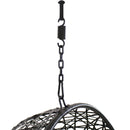 Sunnydaze Jackson Outdoor Hanging Egg Chair with Stand