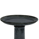 Sunnydaze Toulon Outdoor Ceramic Bird Bath - 24.5" H