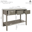 Image showing the overall product dimensions including height, depth and width.