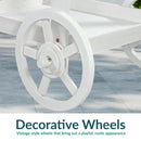 Sunnydaze Country Market Flower Cart Display Stand - 49.25" H