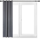 Sunnydaze Outdoor Blackout Curtain Panels with Grommet Top