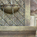 Sunnydaze Rosette Leaf Outdoor Wall Fountain