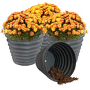Sunnydaze Molly Metal Outdoor Plant Pots - 12.5"