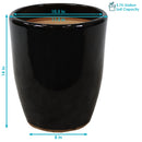 Image showing the overall product dimensions including height, depth and width.