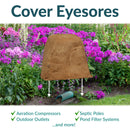 Sunnydaze Polyresin Landscape Rock Cover with Stakes