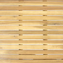 Sunnydaze Rodanthe 33.75" Acacia Wood Outdoor Dining Table - Square Patio Table