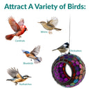 Sunnydaze Fly-Through Mosaic Bird Feeder