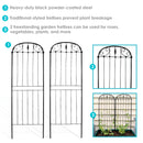 Sunnydaze 32" Traditional Garden Trellis for Plants - Set of 2