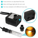 Sunnydaze Electric Submersible Water Pump with Finger Light - 12 Watt