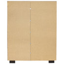 Sunnydaze Lavina Wine Bar Cabinet with Glass Rack and Bottle Storage Shelves