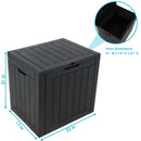 Sunnydaze Outdoor Lockable Deck Storage Box