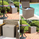 Sunnydaze Outdoor Lockable Deck Storage Box