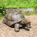 Sunnydaze Tortoise Concrete Garden Statue