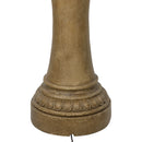 Sunnydaze Large 4-Tier Outdoor Water Fountain with LED Light - 65"