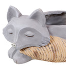 fox face for indoor/outdoor fox planter