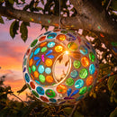 Sunnydaze Fly-Through Mosaic Bird Feeder