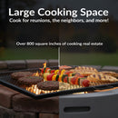 Sunnydaze X-Marks Square Fire Pit Grill Grate