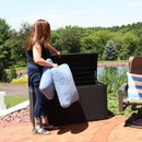 Sunnydaze Outdoor Lockable Deck Storage Box