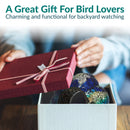Sunnydaze Fly-Through Mosaic Bird Feeder