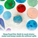 Sunnydaze Fly-Through Mosaic Bird Feeder