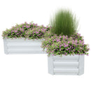 Sunnydaze Galvanized Steel Raised Garden Bed