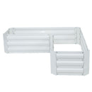 Sunnydaze Galvanized Steel Raised Garden Bed