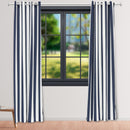 Sunnydaze Designer Eyelet Outdoor Curtain Panels - 52" x 108"