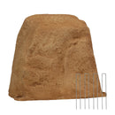 Sunnydaze Polyresin Landscape Rock Cover with Stakes