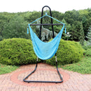 Sunnydaze Caribbean Extra Large Hammock Chair & Adjustable Stand