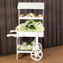 Sunnydaze Country Market Flower Cart Display Stand - 49.25" H