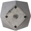 Sunnydaze Outdoor Concrete Planter Set - Moondust