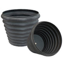 Sunnydaze Molly Metal Outdoor Plant Pots - 12.5"