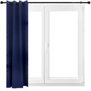 Sunnydaze Outdoor Blackout Curtain Panels with Grommet Top