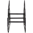 Sunnydaze 6-Bottle Steel Wire Triangular Tabletop Wine Rack